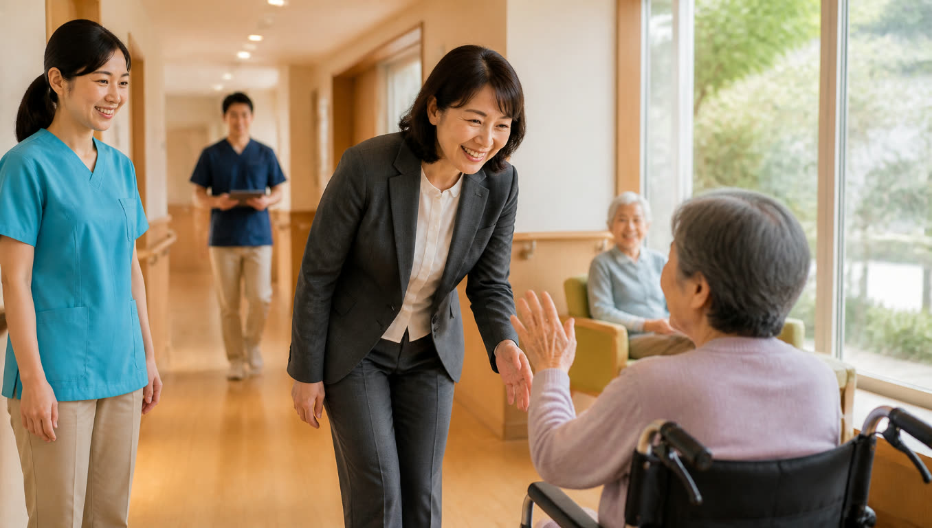 施設管理者 の仕事風景2